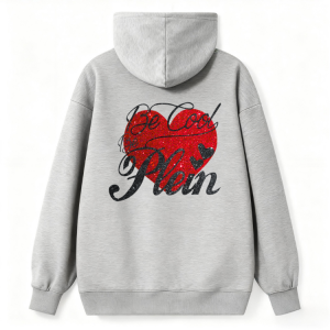Red Heart Be Cool Classic Hoodie