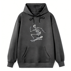 Skating Skeleton Classic Hoodie