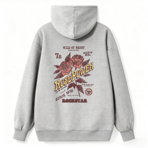 Floral Rose Classic Hoodie